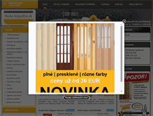 Tablet Screenshot of nasa-kupelna.sk